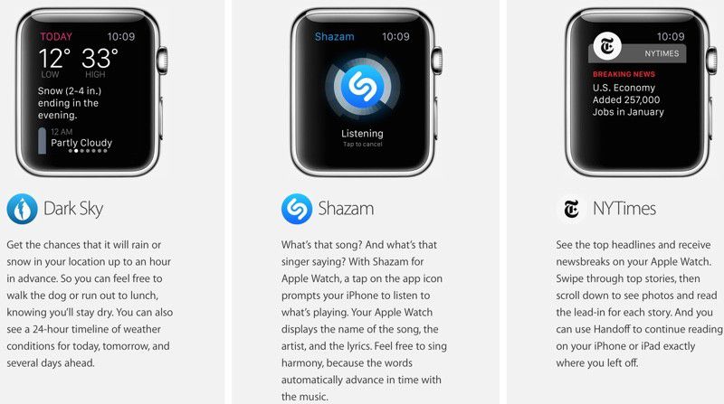 Apple Watch Hands-On: A First Look at Software, Apple Pay, Water