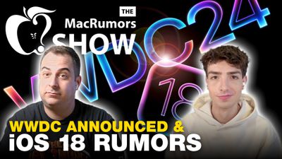 macrumors show wwdc 2024 announced