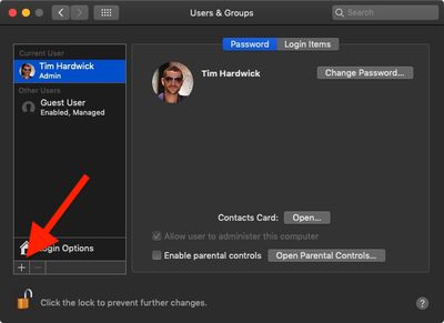 how to create a user account