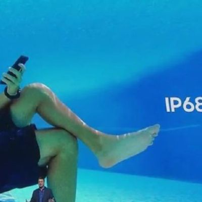 samsung galaxy underwater ad