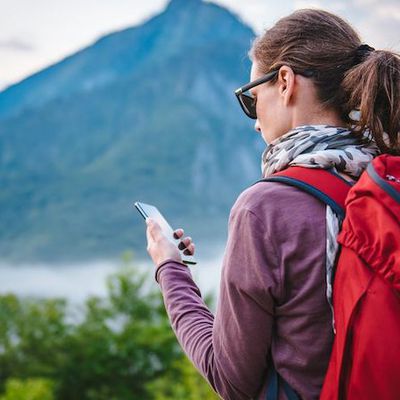 phone hiking
