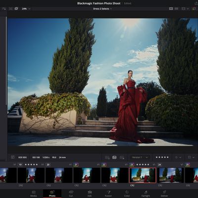 DaVinci Resolve 21 Photo page