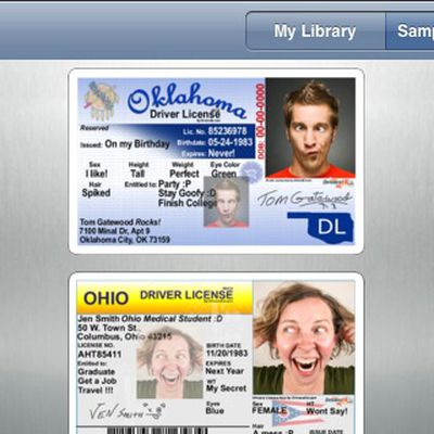 drivers license app