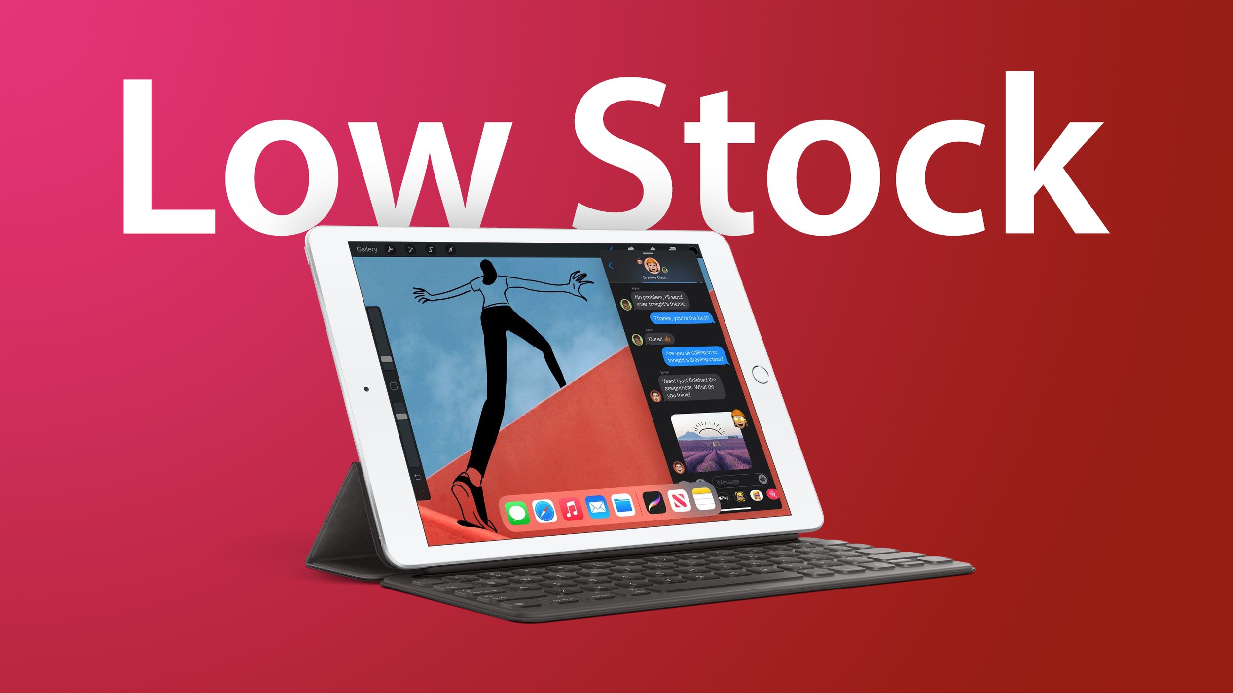 8th-Generation iPad Stocks Running Low Ahead of Next Week's Apple Event ...