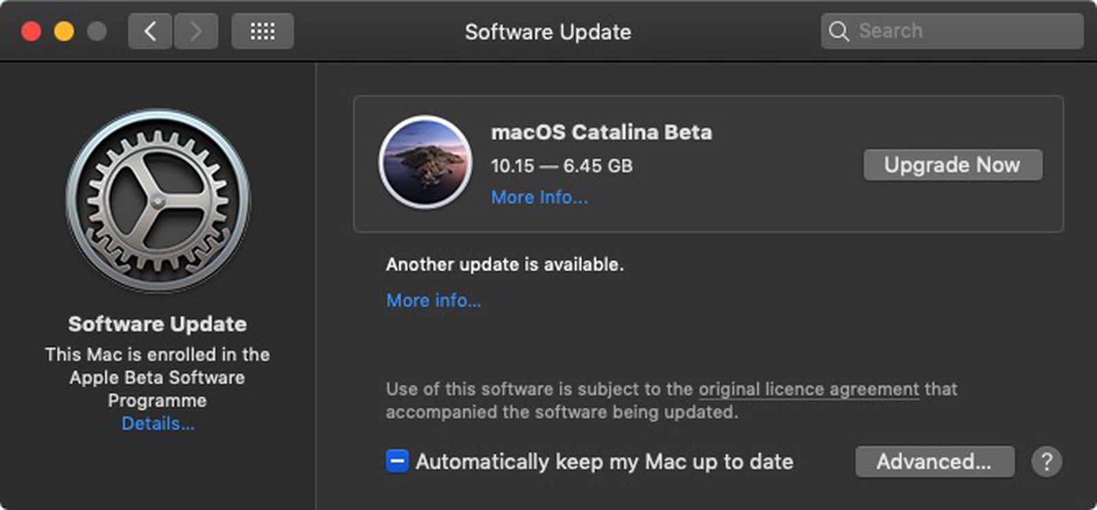 macos catalina not installing