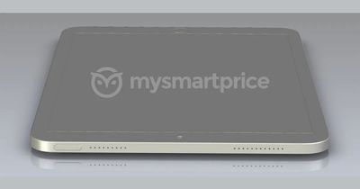 iPad 10th generation MySmartPrice rendering
