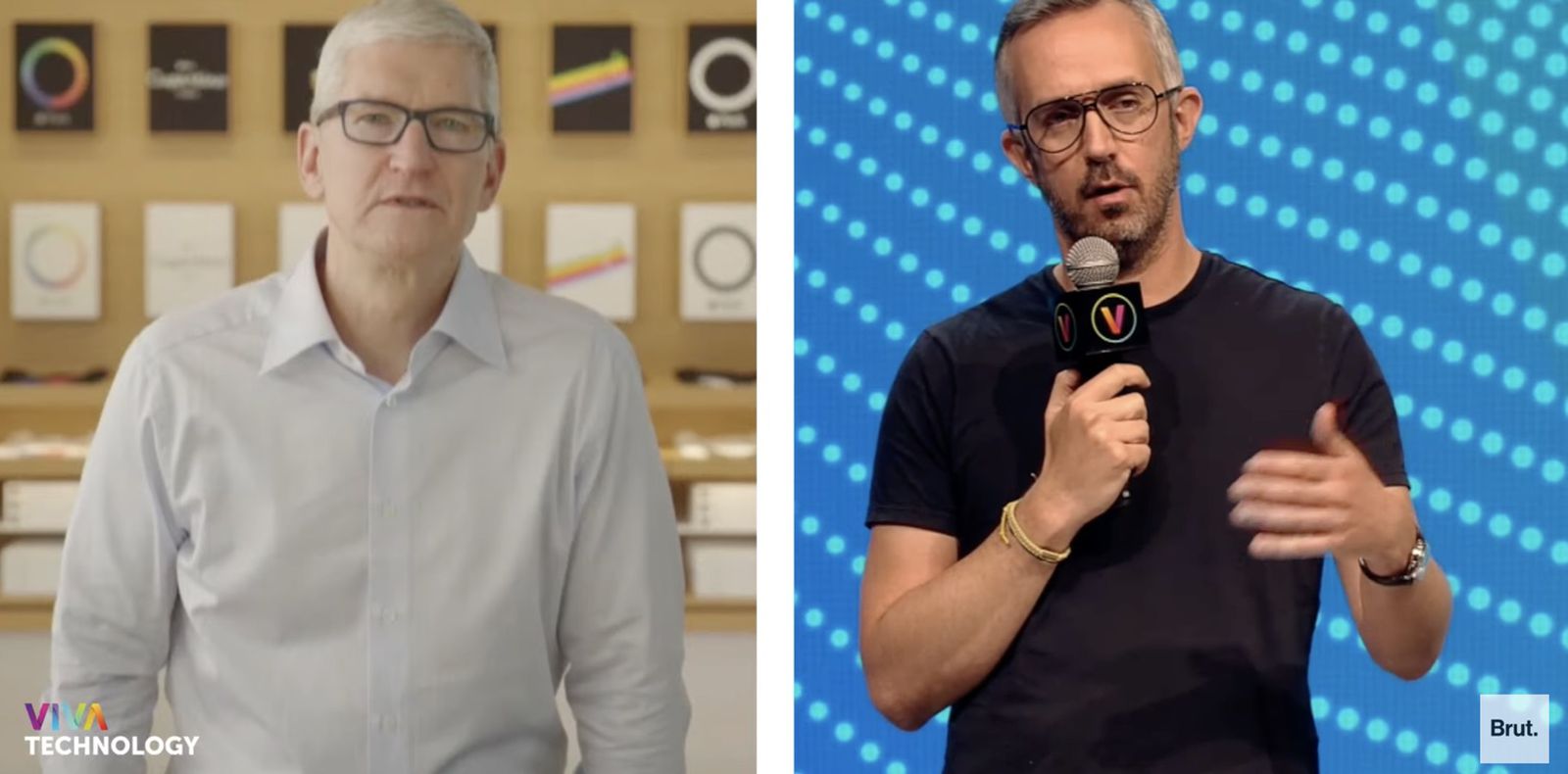 Apple CEO Tim Cook this morning participated in a virtual interview at the VivaTech conference, which is described as Europe's biggest startup and tec