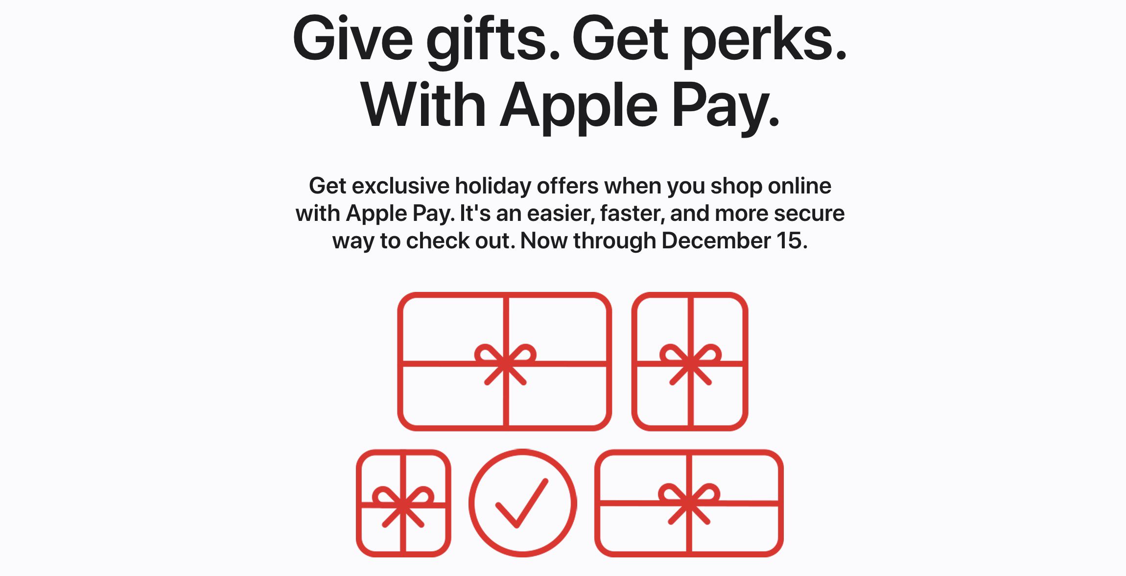 Apple Pay Offering These Exclusive Holiday Discounts Until Next Week - macrumors.com