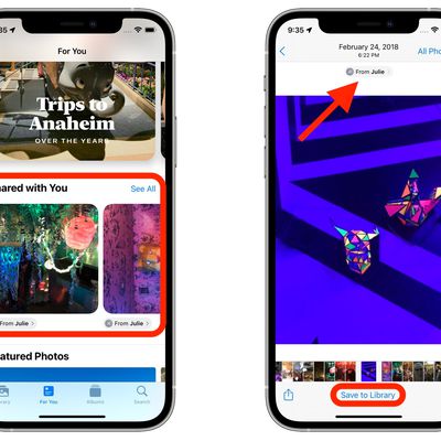 photos shared with you how to