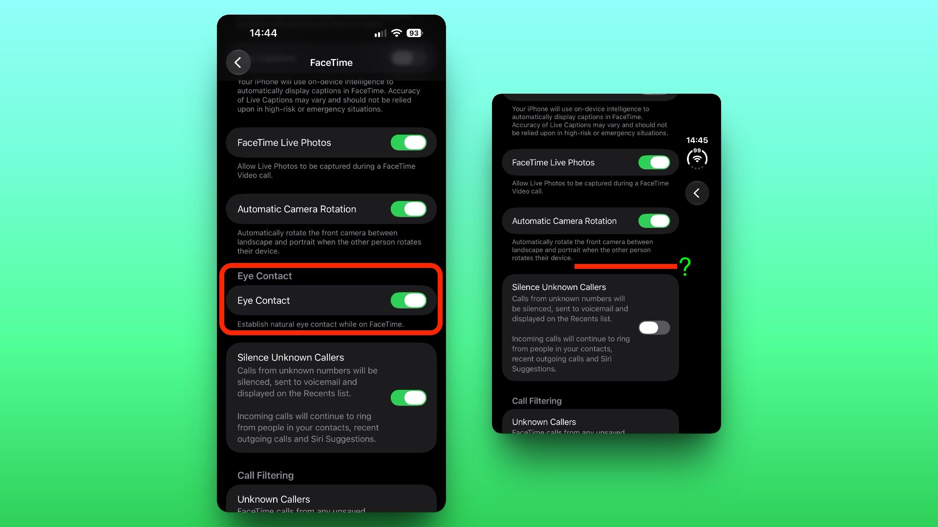 Why Can't iPhone Duo Users Make Eye Contact on FaceTime? - MacRumors
