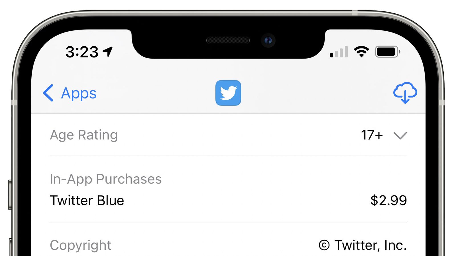 Twitter confirme ses forfaits d’abonnement mensuel «Twitter Blue» de 2,99 $