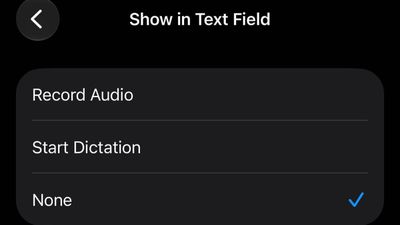 iOS 27 Messages Text Field Setting