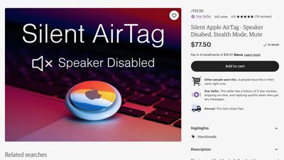 silent airtags with speakers removed