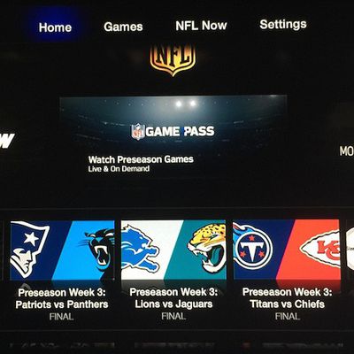 nfl game pass main