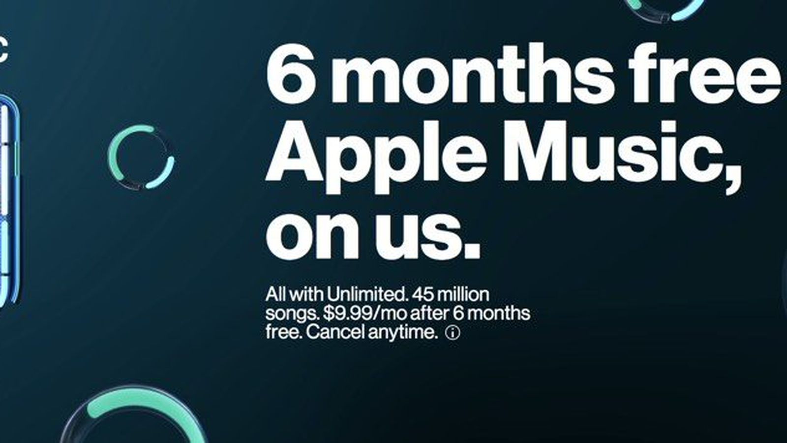 Verizon Subscribers With Unlimited Plan Can Now Sign Up For Six Free Months Of Apple Music Macrumors