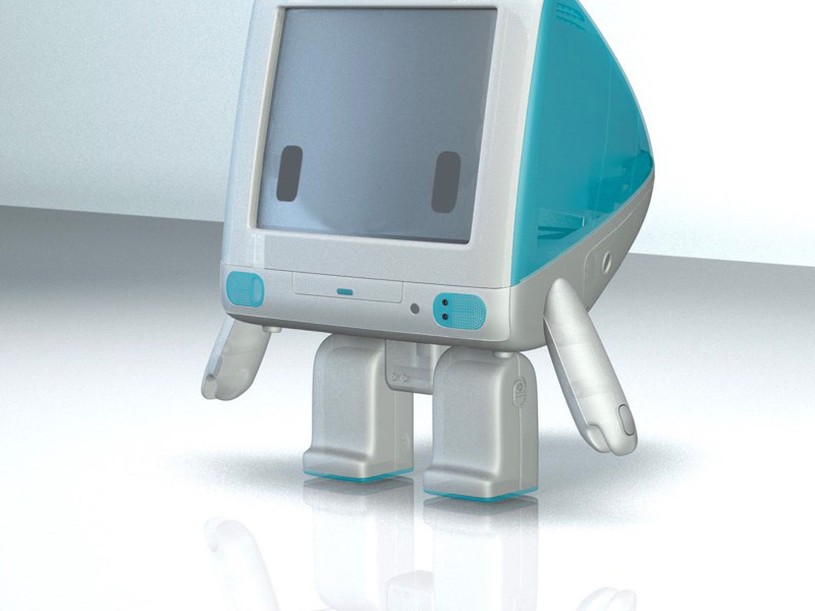 Designer Brings iMac G3 to Life With Cute iBot G3 Toy - MacRumors