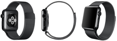 Space Black Milanese Loop Apple Watch Band Spotted On Apple Store Macrumors