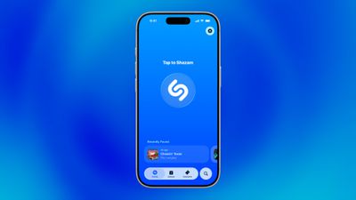 Обновление приложения Shazam для iPhone с дизайном Liquid Glass в iOS 26