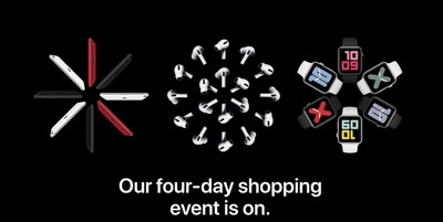 apple shopping event 2020 banner