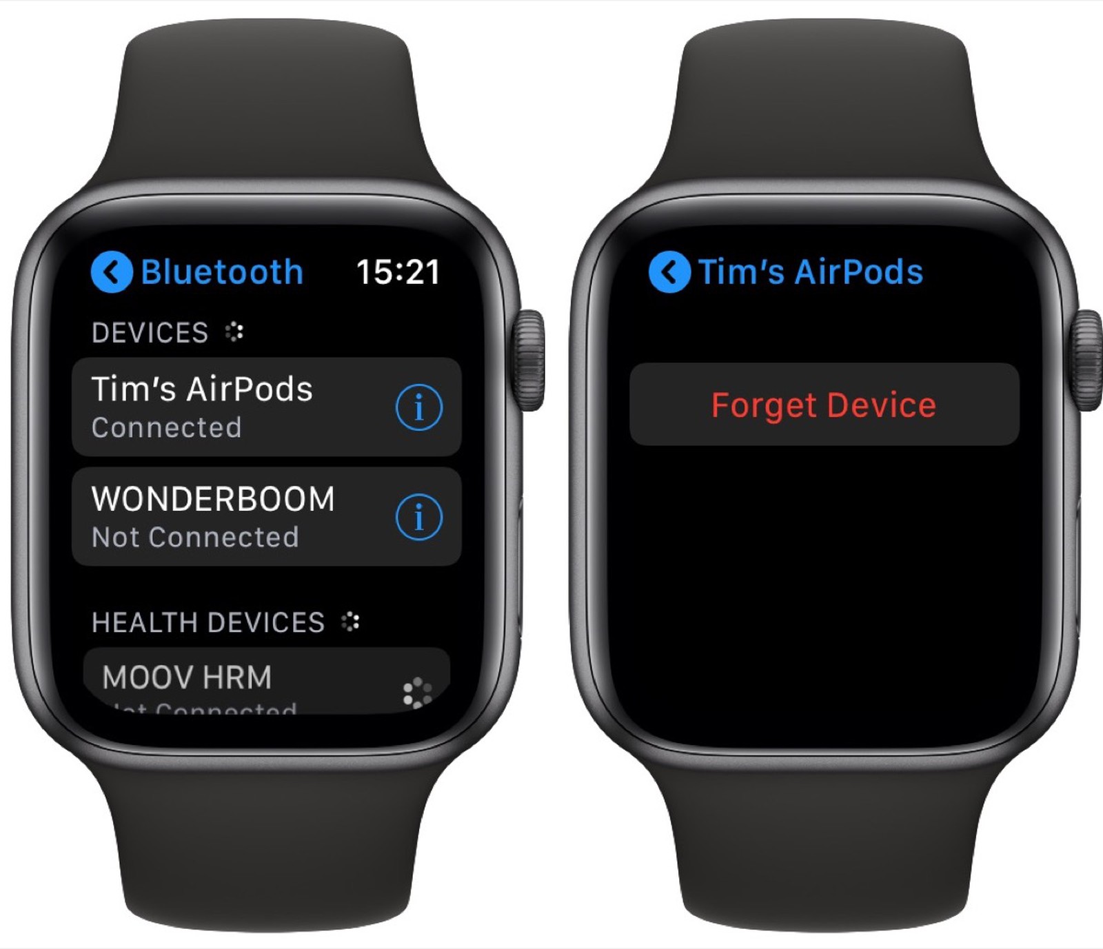 itouch air 2 vs apple watch