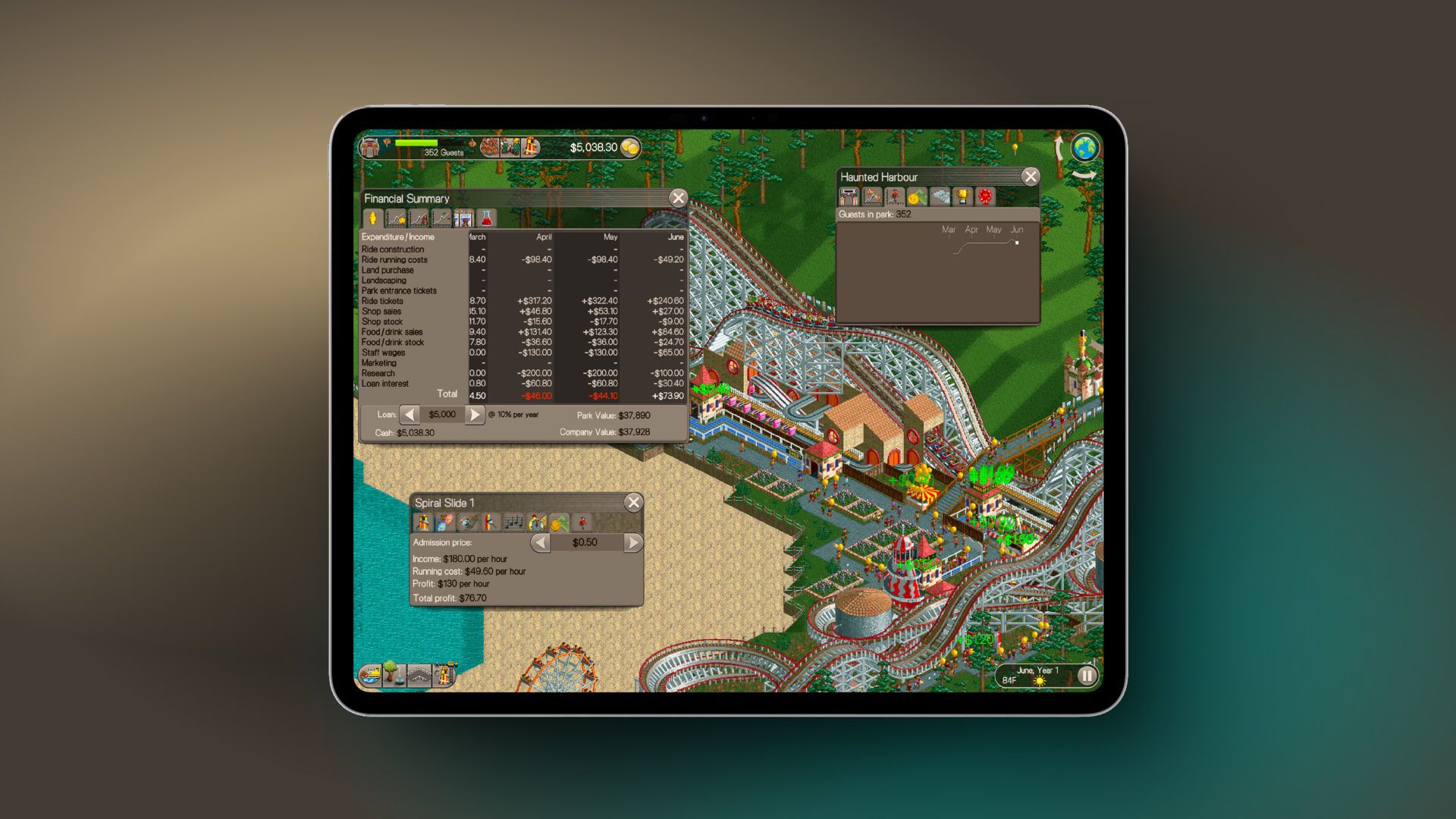 Apple Arcade Adding Six New Games in April, Including RollerCoaster Tycoon and Katamari