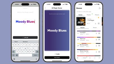 nanoleaf app scene options