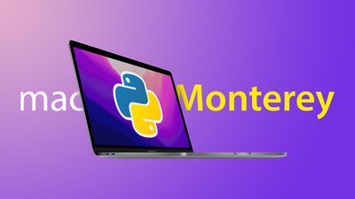 macOS Monterey Python