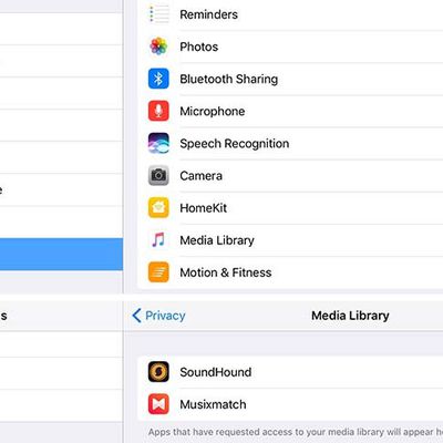 iOS 10 privacy media library