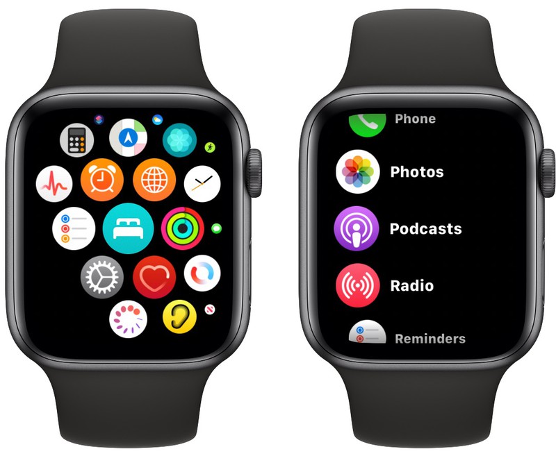 How to View Apps on Apple Watch as a List MacRumors