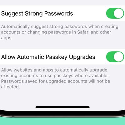 ios 18 passkey upgrade