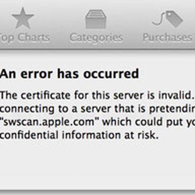 invalid certificate