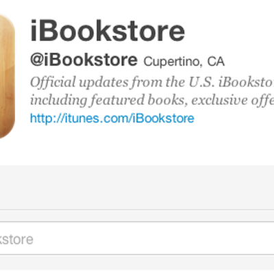 ibookstore twitter