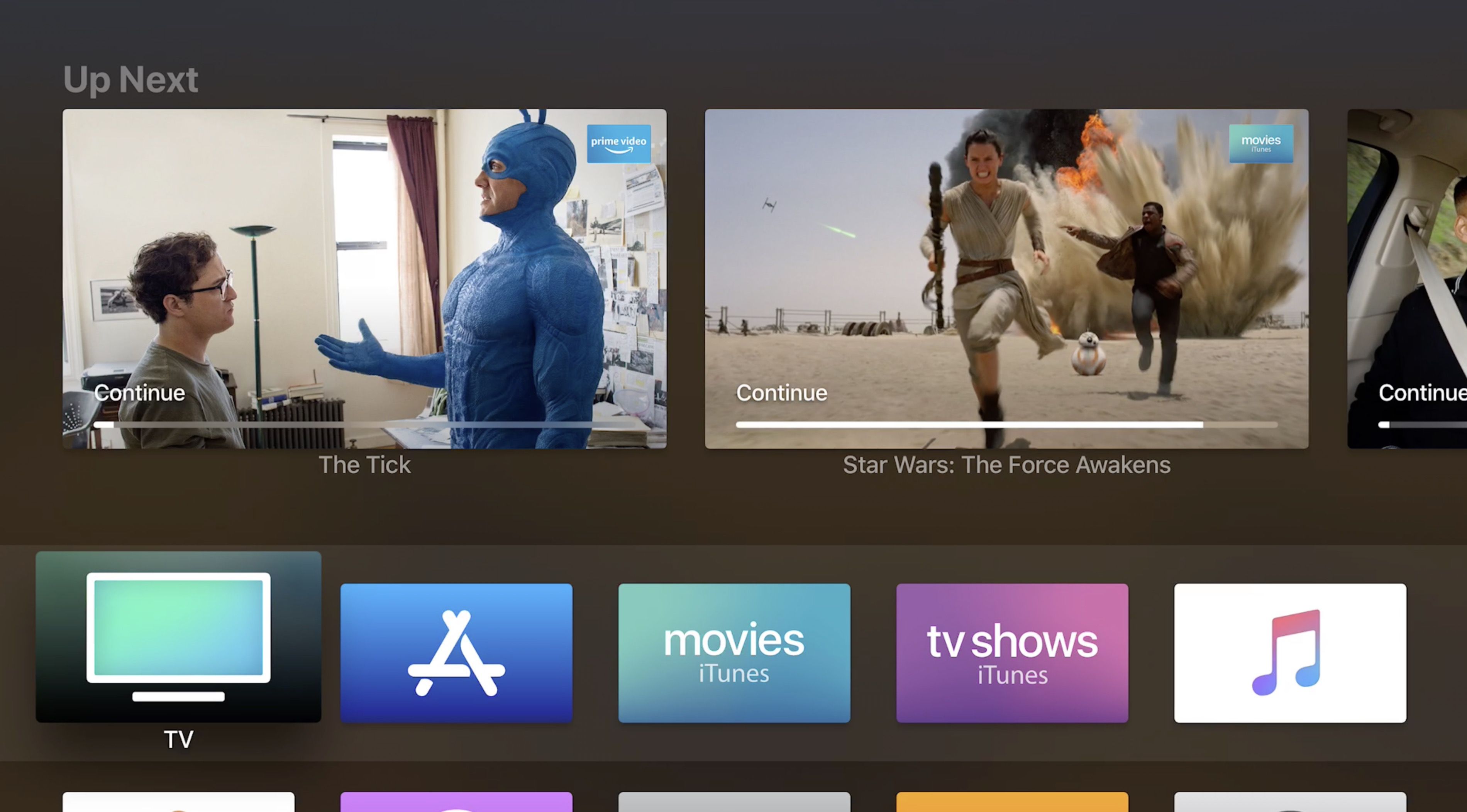Apple And Amazon Confirm Amazon Prime Video On Tvos Supports 4k Hdr And Up Next In Tv App Macrumors