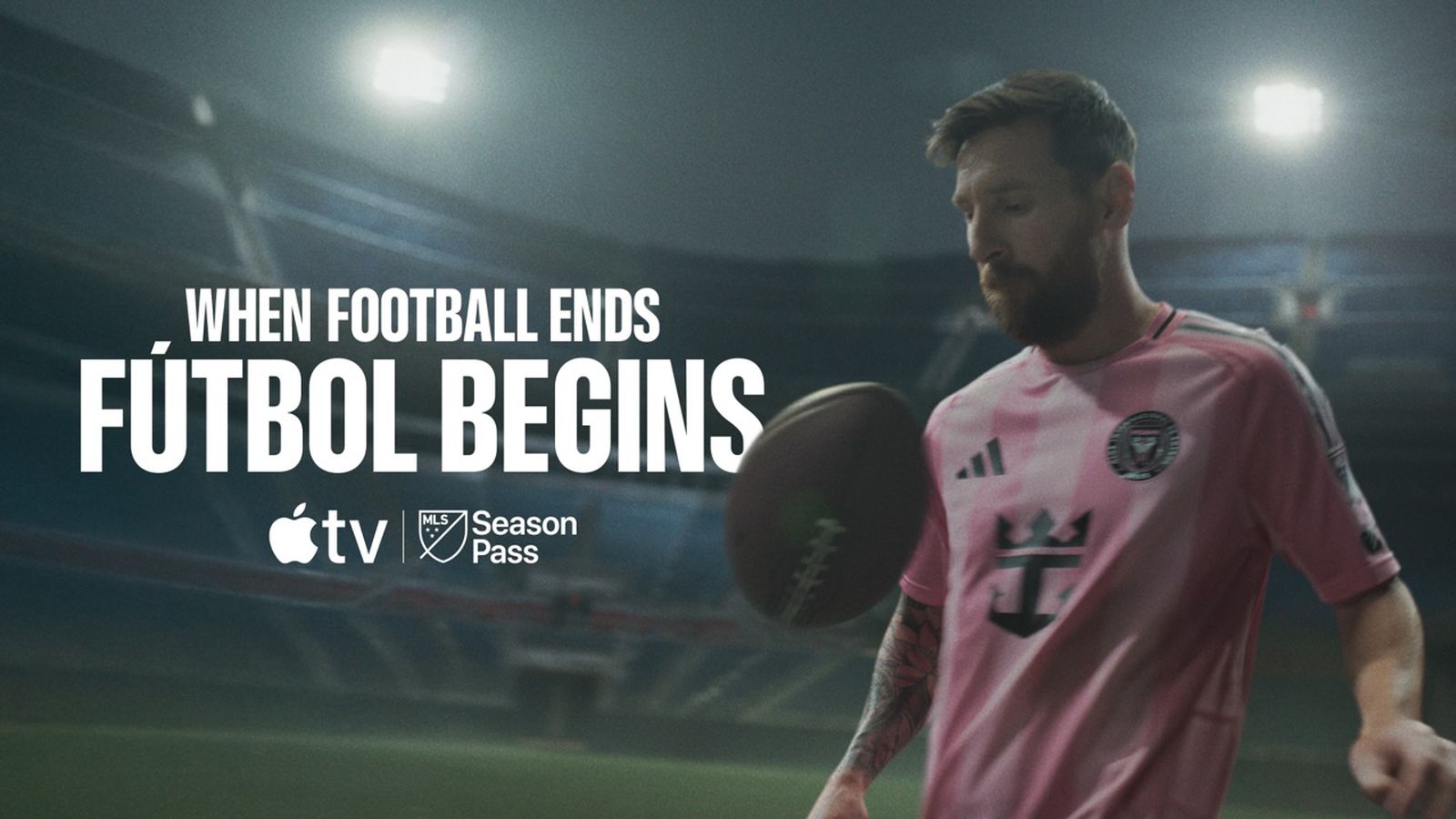 Apple Promotes MLS Season Pass: 'When Football Ends, Fútbol Begins'