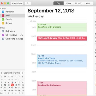 Google Calendar on MacRumors