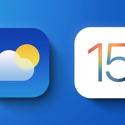 iOS 15 Weather Feature