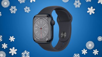 apple watch series 8 snowflakes