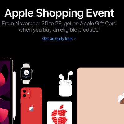 apple shopping event 2022