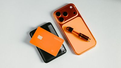 nomad tracking card orange