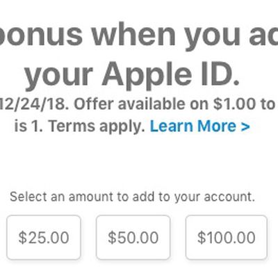 apple id bonus
