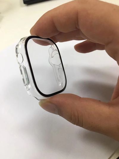 apple watch pro sonny dickson - قاب‌های لوازم جانبی اپل واچ پرو ظاهراً به طراحی مجدد شاسی و صفحه‌نمایش مسطح‌تر اشاره می‌کنند
