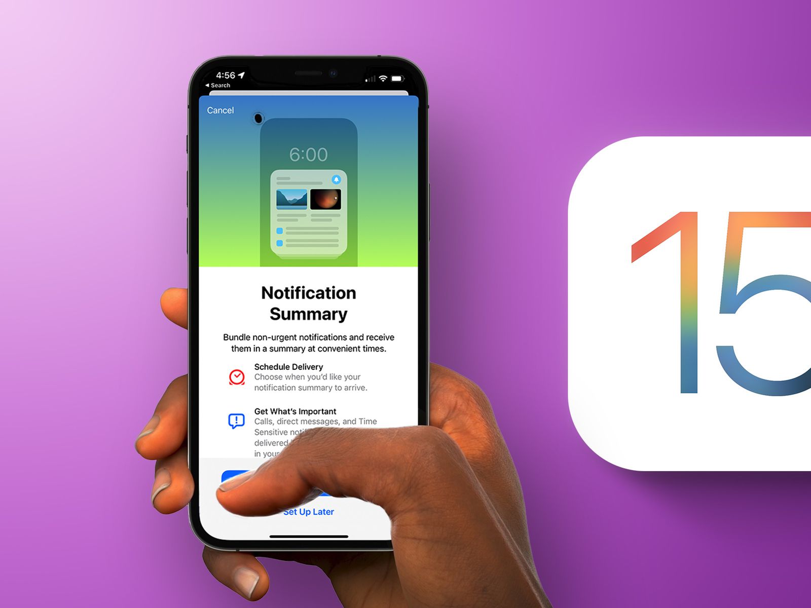 Ios 15 What S New With Notifications Macrumors