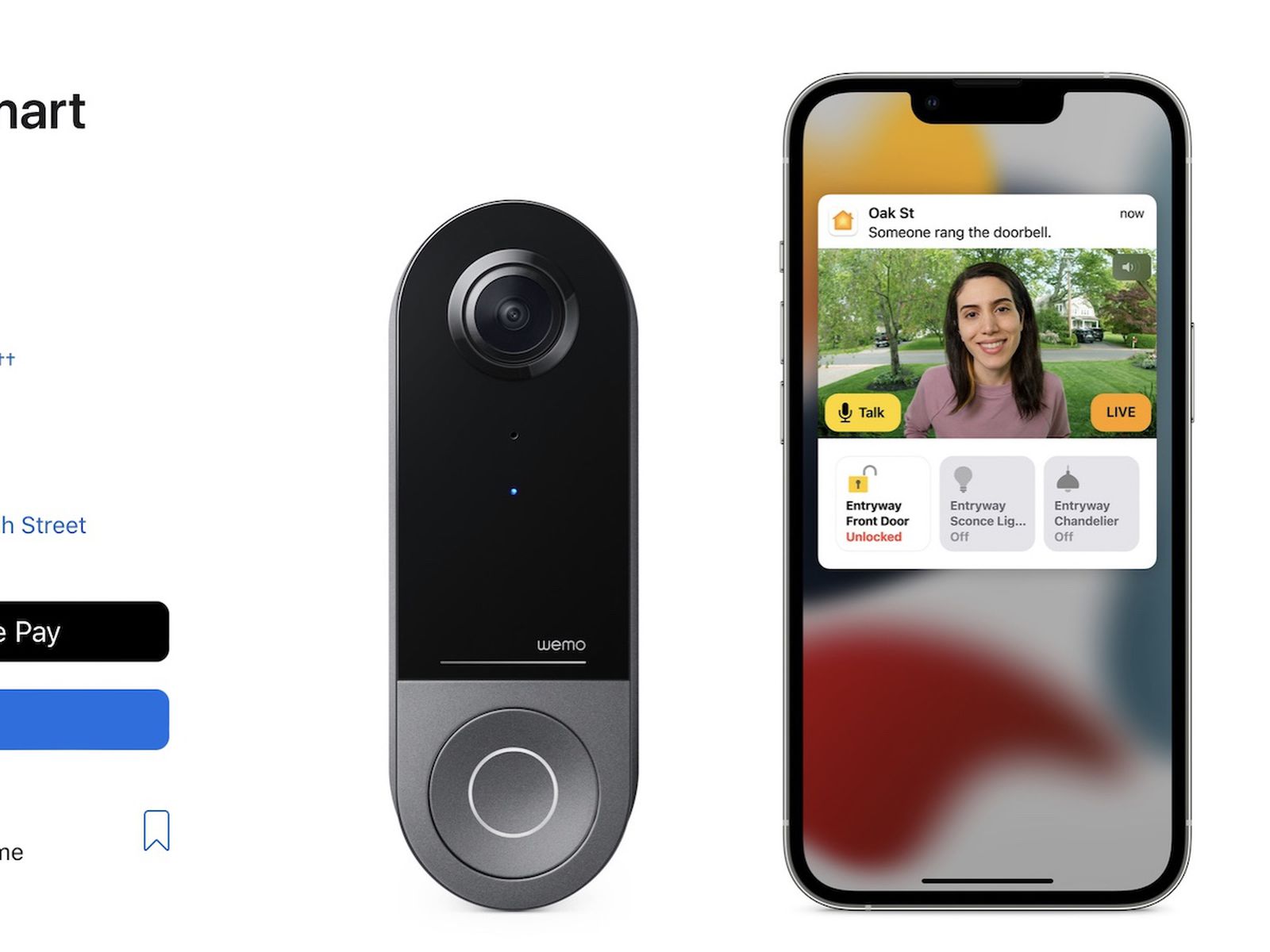 Best homekit video sales doorbell