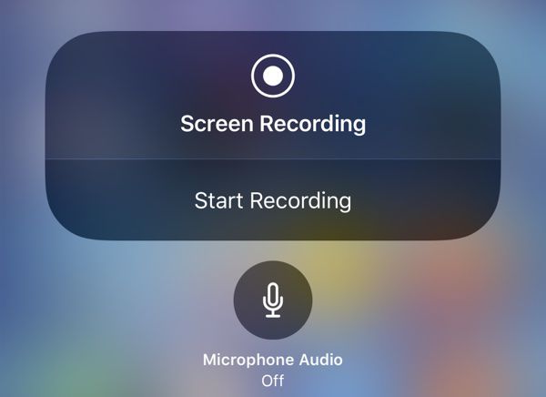 record iphone ipad screen ios 11 image