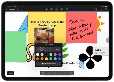 10 Things You Can Do With the Freeform App in iOS 16.2 and iPadOS 16.2 -  MacRumors