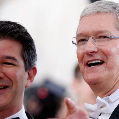 tech big shots like tim cook travis kalanick and elon musk gathered last night at new yorks hottest fashion show