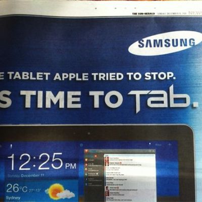 samsung galaxy tab ad australia