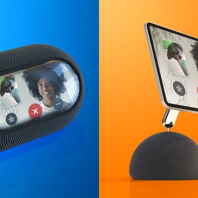 HomePod With Screen and Arm FaceTime Feature 2