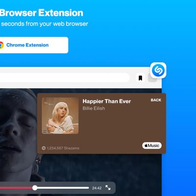 shazam chrome extension