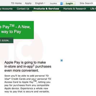 Apple Pay TD Canada Trust